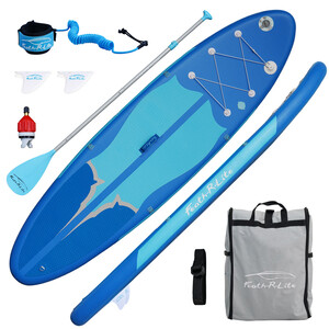 Aufblasbares Surf-Paddle-Board 11' - Blau - Österreich