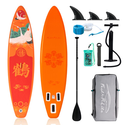 Aufblasbares Surf-Paddleboard 11' - Orange Farben Crane - Österreich